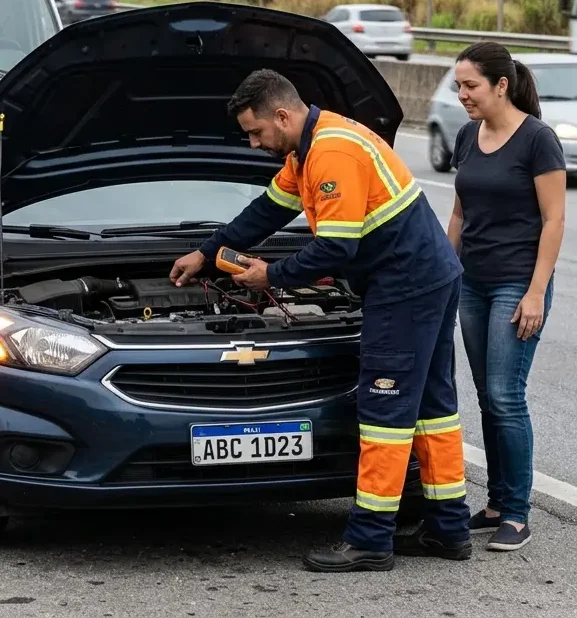 Socorro veicular em Mauá — atendimento profissional no local
